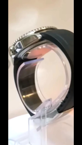 Seiko Mod Yachmaster Silver Black