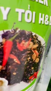 Rong biển sấy mè H&L ngon giòn_túi 12x17