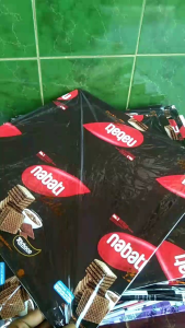 layangan pelastik jabrug UK 58 isi 50 pcs gambar seadanya Setok asli dari pengrajin
