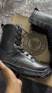 Sepatu PDL Jatah Menhan Full kulit Manggis