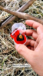 Cincin batu akik pria ring titanium mstka khdm mcn ldaya