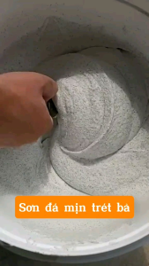 Sơn đá hạt.Sơn cát.Sơn giả đá giá rẻ.Sơn đá trét taydễ thi côngtiết kiệman toàn.Sơn giả đá bền màu như đá tự nhiên