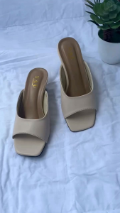 Sandal Heels Wanita Hak 5cm S A U Collection