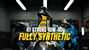 SILVESTRE Engine Oil 10W-40 (Fully Synthetic Motorcycle Engine Oil) API SL JASO MA2 1 Liter or 800ml Bottle