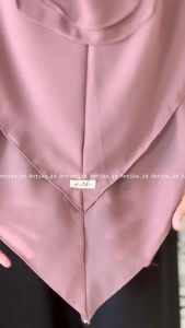 Set Cadar Khimar Mawar XL Ceruty Syari I segiempat instan syari | Khimar Mawar 2 Layer