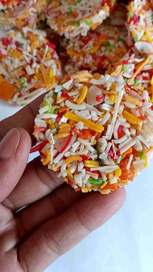 krupuk grandong mentah kerupuk gerandong rengginang Rengginang Halal Organik Kemasan Pouch Multipack - Lazada