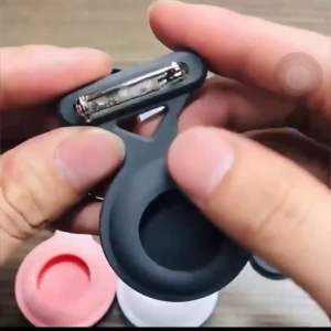 Air tag case holder protection shell airtag case protector anti lost Bluetooth tracker case Keychain Washable and waterproof