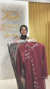 a.B>>>atasan kebaya tunik janggan payet elegan