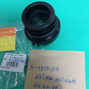 AKIRA ยางต่อหม้อกรอง ตัวล่าง ติดคาบู (H-1317.24)อากิร่าakira-makira-rrakira-young