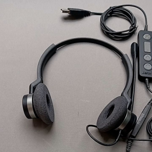 Jabra Biz 2300 QD/USB Preloved - 100percent Orig No issue In Good Condition New Ear Foam