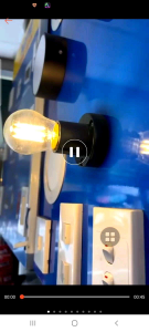 Bóng đèn LED Edison G45 4W chiếu sáng bằng chip LED chuẩn đui E27 tiết kiệm 80% điện năng