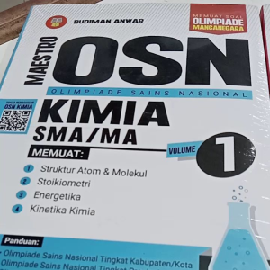 BUKU MAESTRO OSN KIMIA SMA / MA VOLUME 1 2 BUDIMAN ANWAR YRAMA WIDYA VKM