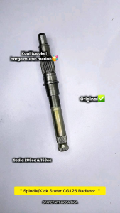 as engkolan as slah kick stater spindle radiator viar (GS 73B) sparepart roda tiga