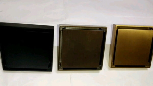 Thoát sàn chống hôi nhà tắm phễu thoát sàn chống trào ga thoát sàn chống côn trùng tuyệt đối 12 x 12 cm. Đuôi thoát ống 6090