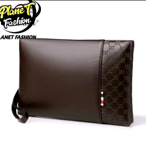 BC09 Business Clutch PU Leather Kobe Tas Tangan Handbag Pria Dan Wanita+Pouch