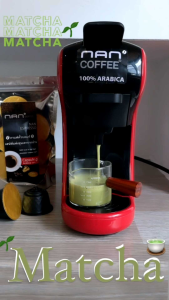 Dolce มัทฉะลาเต้ แคปซูล เข้มข้น จากมัทฉะ แท้ 100% Matcha Latte(1หรือ 10 แคปซูล)