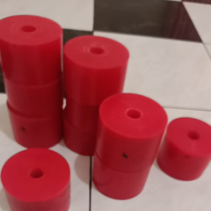 polyurethane Pu merah ukuran custom
