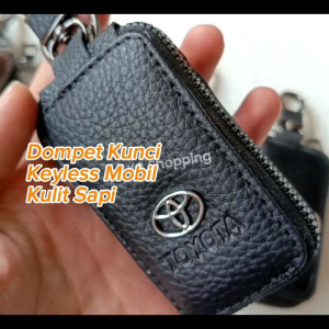 GKL03 | Dompet Kunci Mobil STNK Remote Keyless | Bahan Kulit Sapi