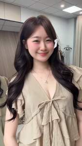 Áo nữ vintage chất Voan Tơ - Thiết kế cách điệu form babydoll cổ V thắt nơ tay hến tầng bèo