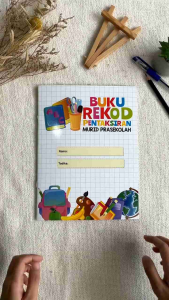 Buku Rekod Pentaksiran Murid Prasekolah (Cover Putih)