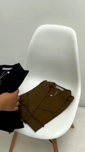 Baju Blazer Outer Hangat Adem Tebal Dewasa Perempuan Bravia Coat Black