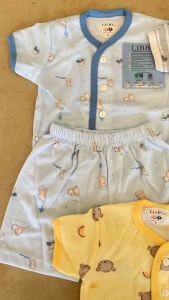 Libby Setelan Kutung Kancing Celana Pendek