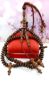 Tasbih tijani kayu kelor Jawa asli