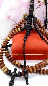 Tasbih Tijani Bajaka Kombinasi Kelor Hitam
