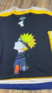 BSL - 191 Bisalo Baju Kaos Pria Wanita lengan pendek motif \\\"Naruto\\\" Digital Printal Kaos Distro Combed Atasan - pakaian wanita - pakaian pria - baju wanita - baju pria - atasan wanita pria - kaos oversize - kaos hitam putih - Akatsuki Konoha Ninja