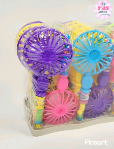 30pcs ELECTRIC FAN TOY TRAY WITH CANDY/ loot bag fillers / paninda / giveaways / party favors.