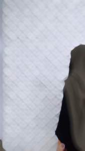 ANAEMMA CADAR HARAMAIN: Cadar Tali Dua Layer Oval Tingkat Tanpa Jahitan Bawah Mata & Cadar Eksen Payet