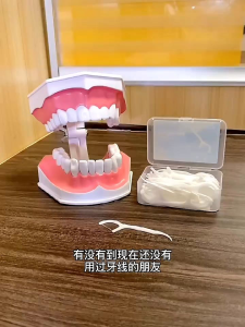 [COD] Pembersih Sela Gigi Dental Floss Benang Tusuk Gigi isi 50 Pcs