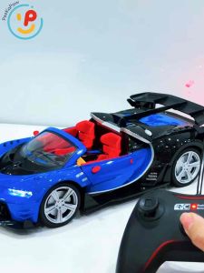 Xe thể thao mở 2 cửa đuôi xe pin sạc điều khiển từ xa 8901 - Peekaboo Toys