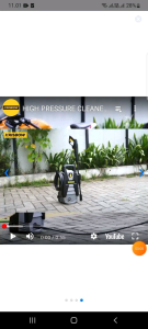 Krisbow High Pressure Cleaner 100 Bar: Alat Cuci Mobil Efisien
