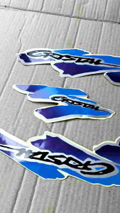 Striping Suzuki Crystal RC110 Striping body Cristal stiker RC 110 Kualitas Bagus Fullset