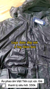 Áo khoác chần bông 2 lớp VIETTIEN. Hàng thanh lý. Giá hãng 1.080K