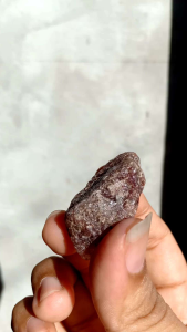 Strawberry Quartz Hair Chalk - สตอเบอร์รี่ ควอตซ์ 🍓 - สีแดง - หินดิบ หินธรรมชาติ