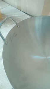 Kuali Wajan Penggorengan Stainless 32CM & 34cm / Kuali Wajan Tebal