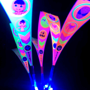[50 pcs] MAINAN KITIRAN LAMPU TERBANG 1 LAMPU Full Sablon Karakter