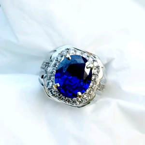 CINCIN BATU BLUE KING SAFIER CUTTING KUALITAS SUPER