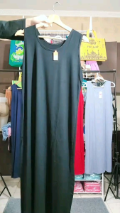 Tanktop Inner Dalaman Gamis Muslimah Longdress Wanita Muat Jumbo Super Soft Singlet Tanktop Terusan Panjang Tanpa Lengan Lekbong Bahan Adem Muat Besar Inner Kaos Oblong Wanita Manset Lekbong Panjang Dalaman Gamis Dress