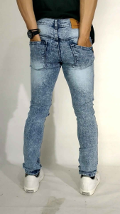 Celana Jeans Pria Sobek Tidak Tembus Ripped Jeans Pria Lapis Terbaru