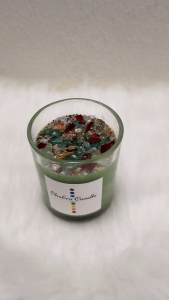 【Heart Chakra Candle - Handmade by Shop Owner】Emotional Well-being Relationship Repair Attracting Benefactors Enhancing Feelings of Warmth and Abundance. Heart Chakra Candle - Emotional Healing Love Relationship Repair