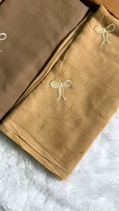 Hijab segiempat Paris Coquette Pita Bordir//Kerudung segiempat Paris Pita Coquette Bordir manja//Paris pita