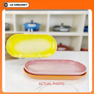 Le Creuset Original Stoneware ONE (1) Piece 25cm Oblong Plate Server