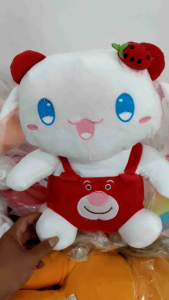 Boneka Cinamoroll Stawberry Kostum Lotso Bahan Yelvo Premium Super Halus Lembut Berkualitas SNI