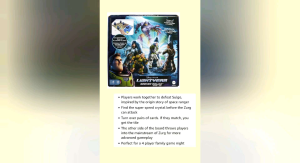 Disney Pixar buzz Lightyear Seeker Squad Board Game original toy story