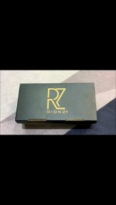 Rionz Shinzo Black - Sepatu Formal Pria Pantofel Hitam PDH Kerja Kantor Kulit Luck