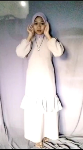 Gamis Dress Aluna Baby Crush Terlaris Terbaru - Gamis Dress Lebaran 2024