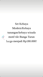 Setelan Kebaya Modern Brukat Edisi 2024